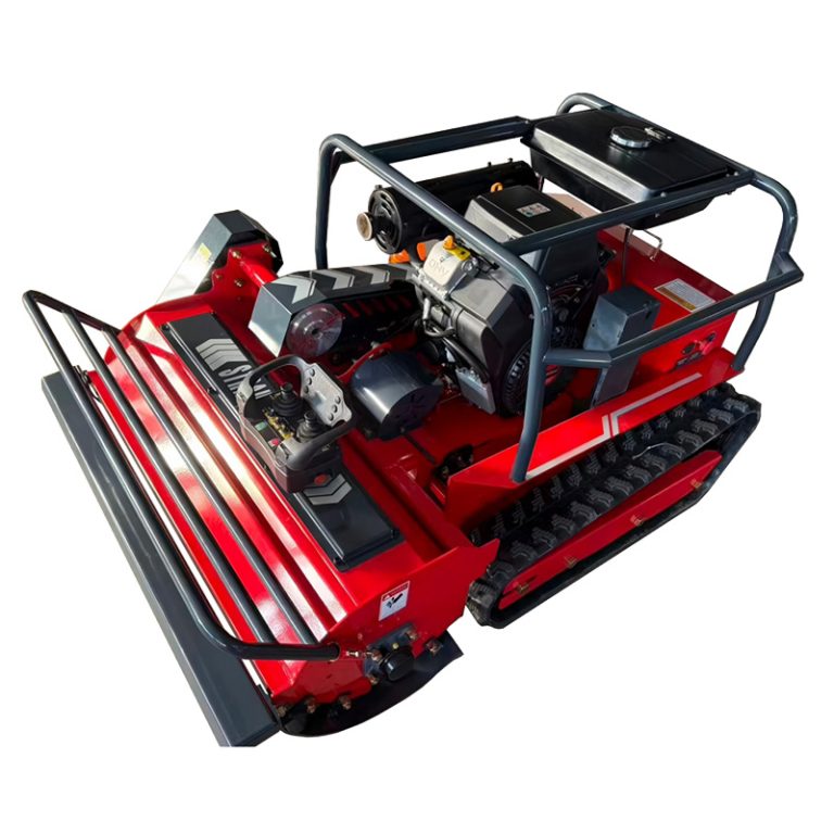 HONGTAI HT-RCBC commercial diesel remote control brush cutter mulcher with steel roll cage