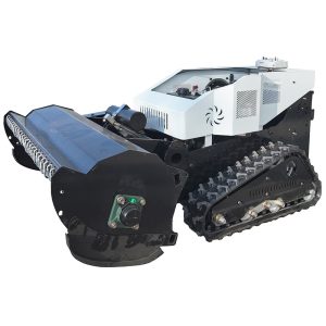 Hongtai Tracked Diesel Remote Control Brush Cutter 55 Degree Slope Climbing