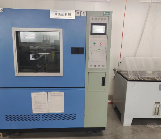 HONGTAI quality control lab with environmental test chamber for compact machinery components